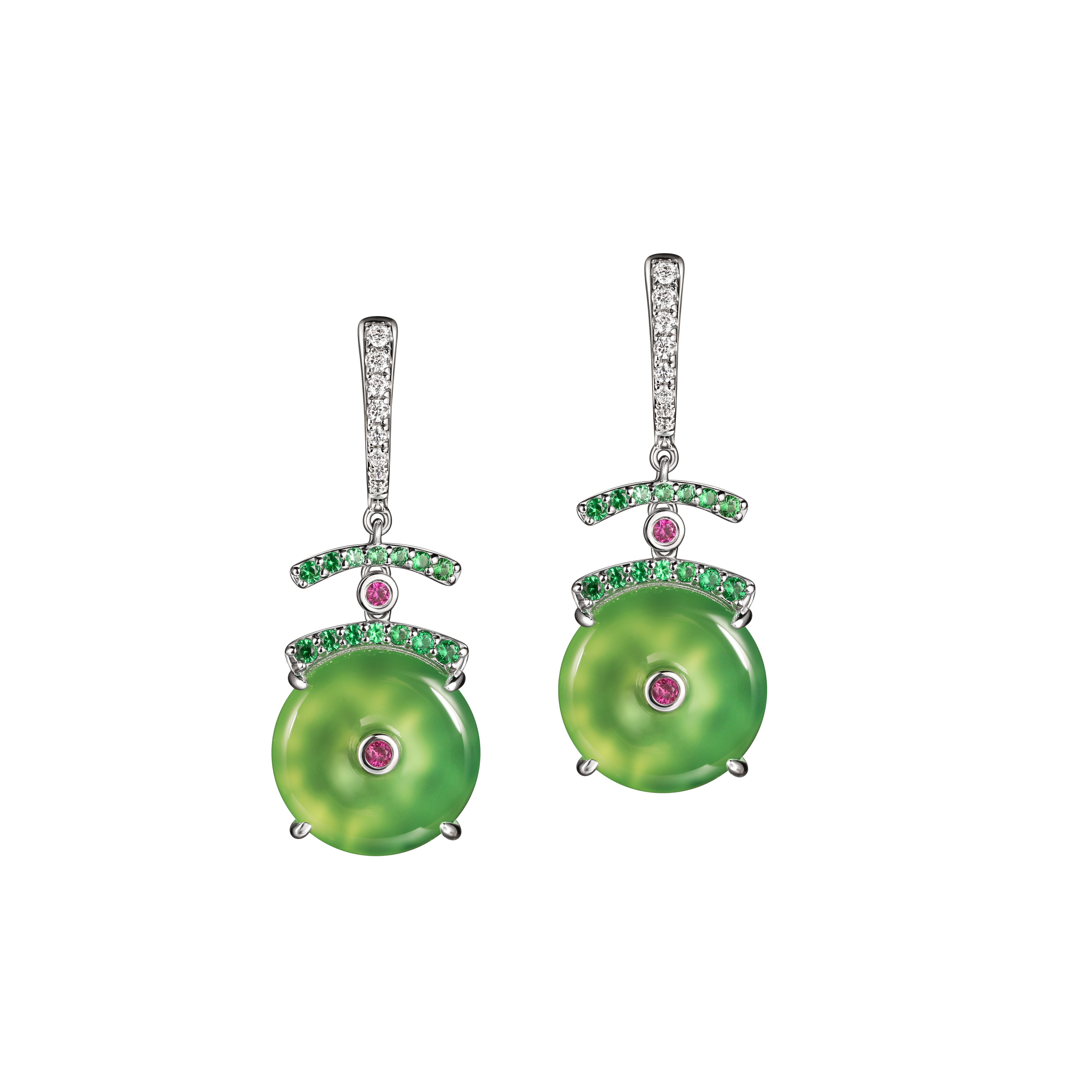 L’arte di Oriente “吉 Lucky” Earrings