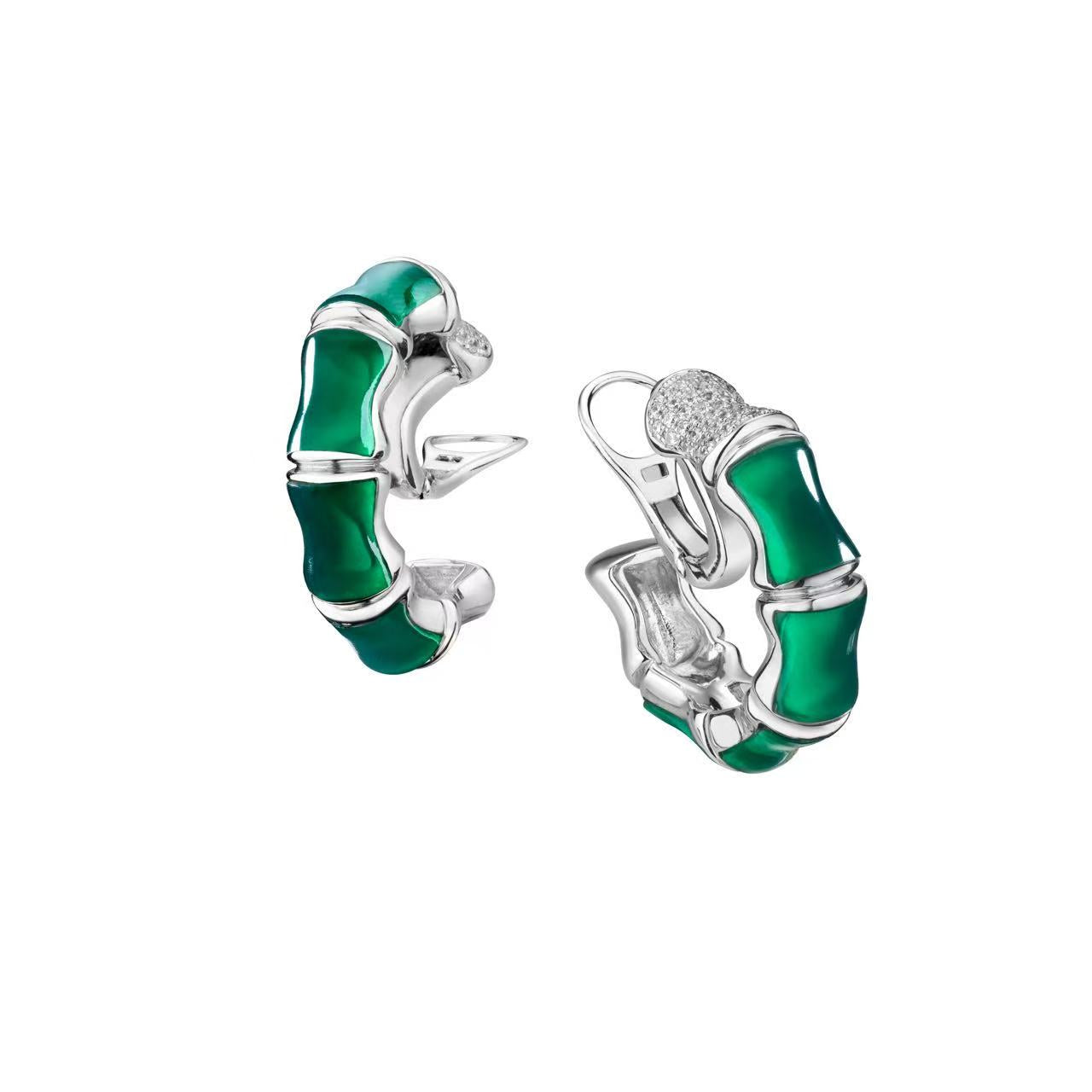 Nightingale Hoop Earrings