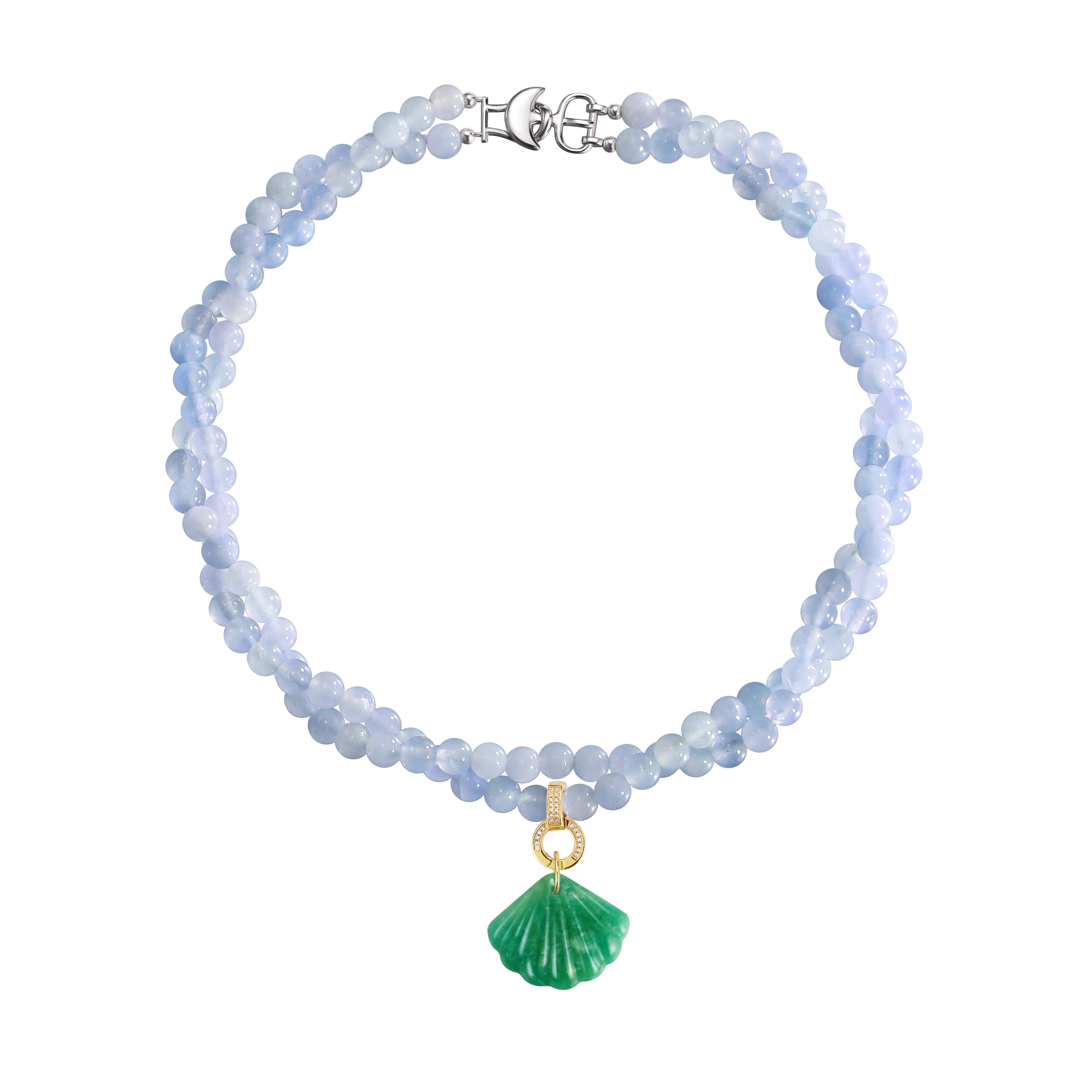 Marine Poet Aquamarine Necklace