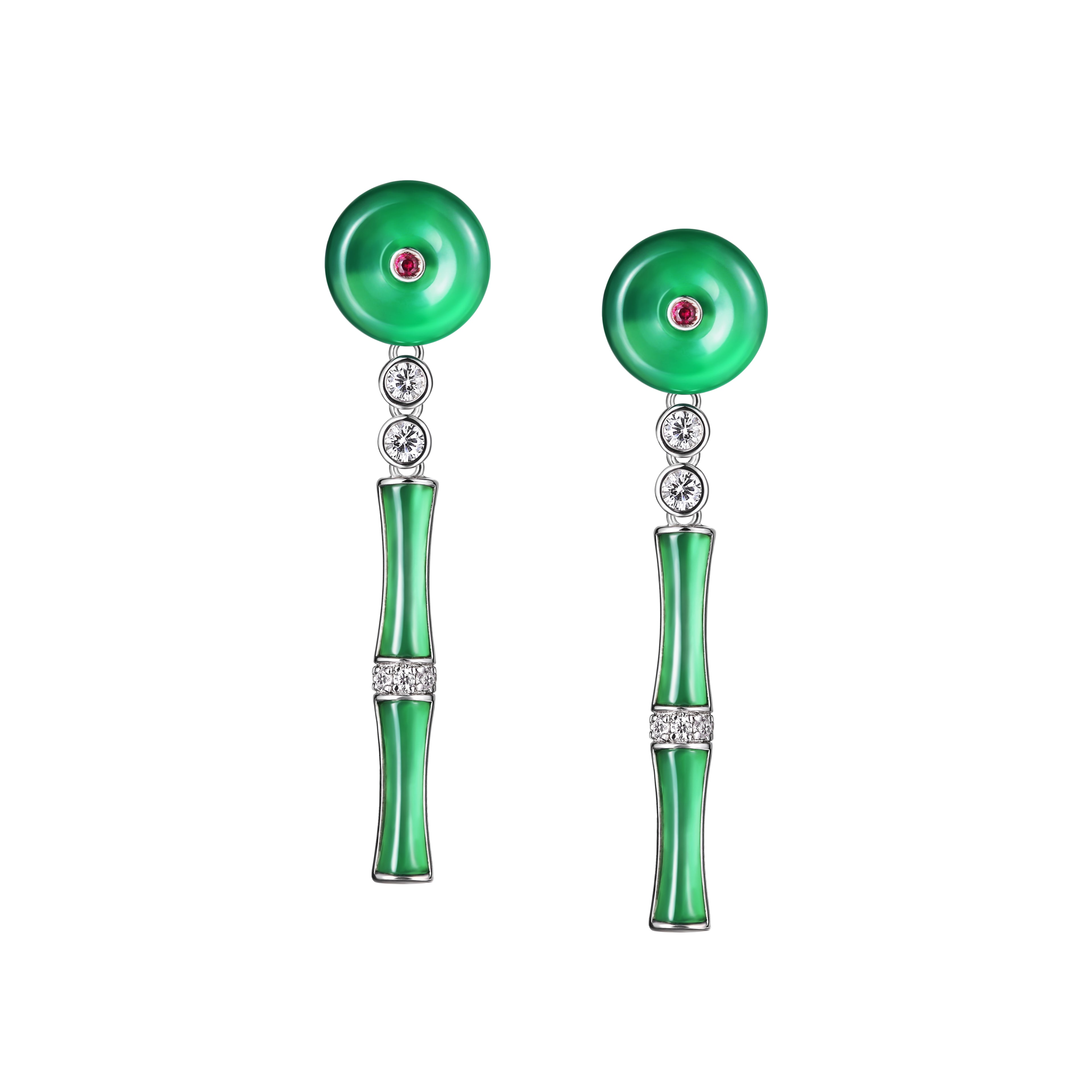 Nightingale Pendant Earrings