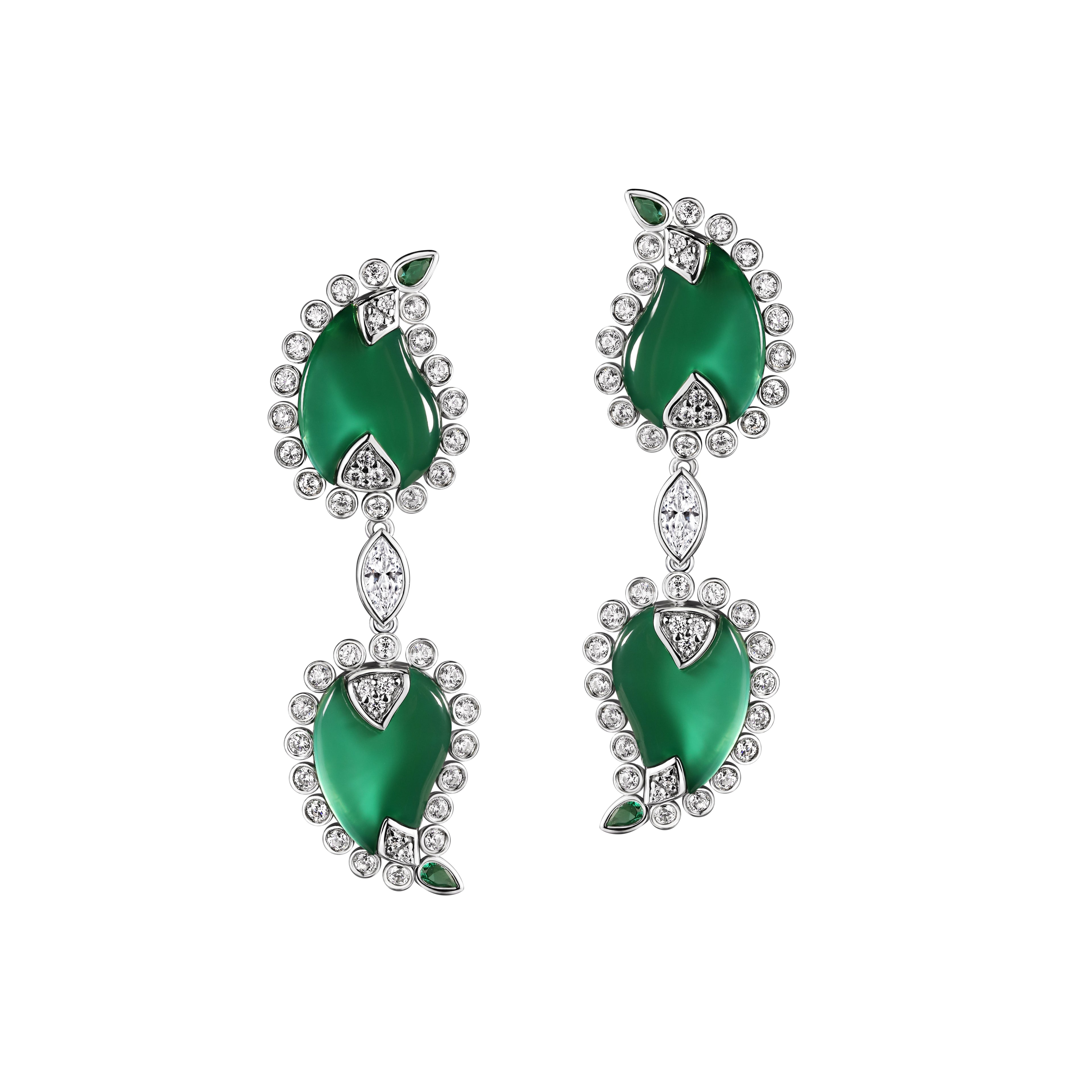 Persian Tale Pendant Earrings
