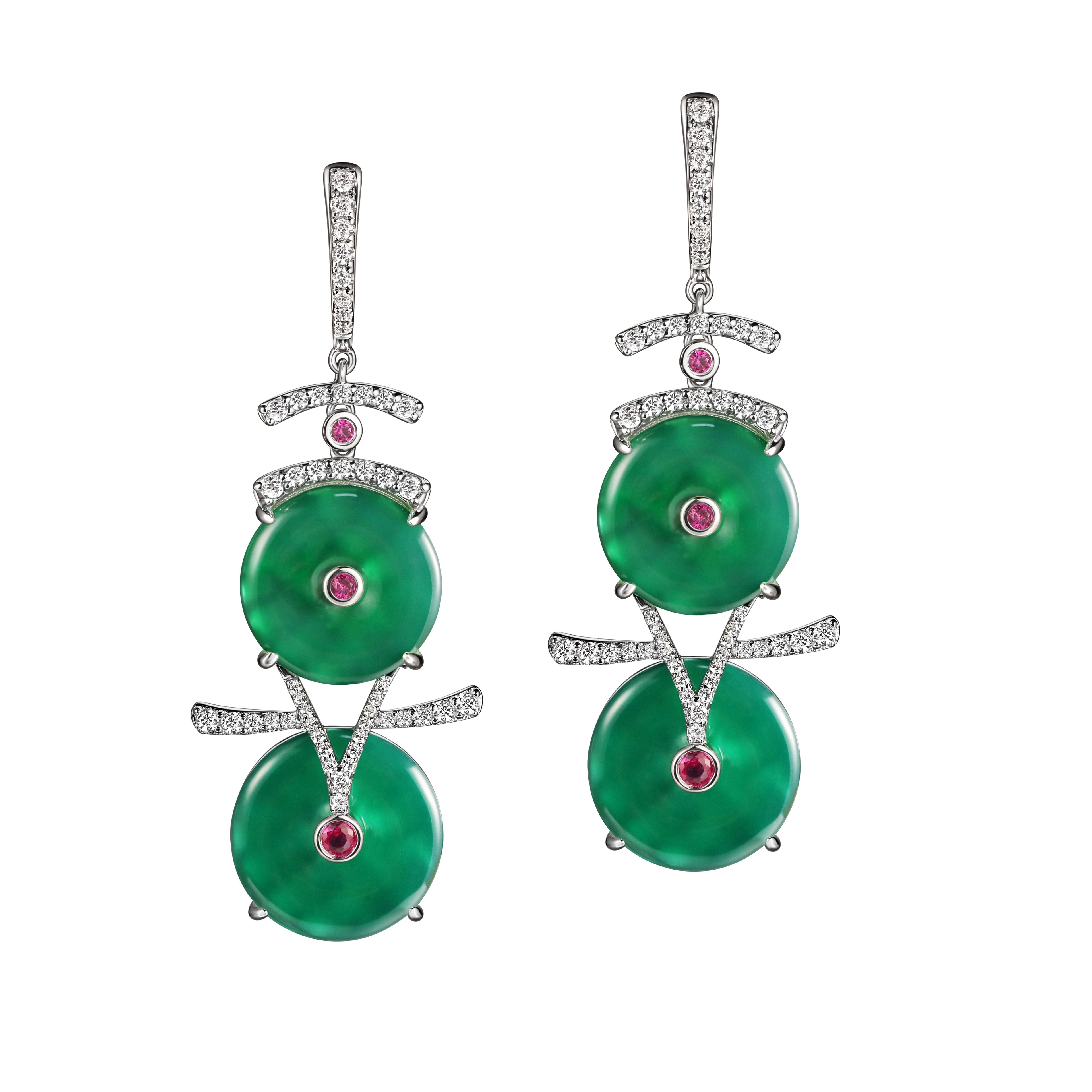 L’arte di Oriente “喜  Happiness” Earrings